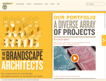 Tablet Screenshot of modern8.com